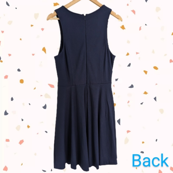 💙👗 FOREVER NEW Navy Blue skater dress size AU14 - Picture 4 of 5